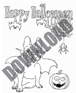 Halloween Downloadable Coloring Pages